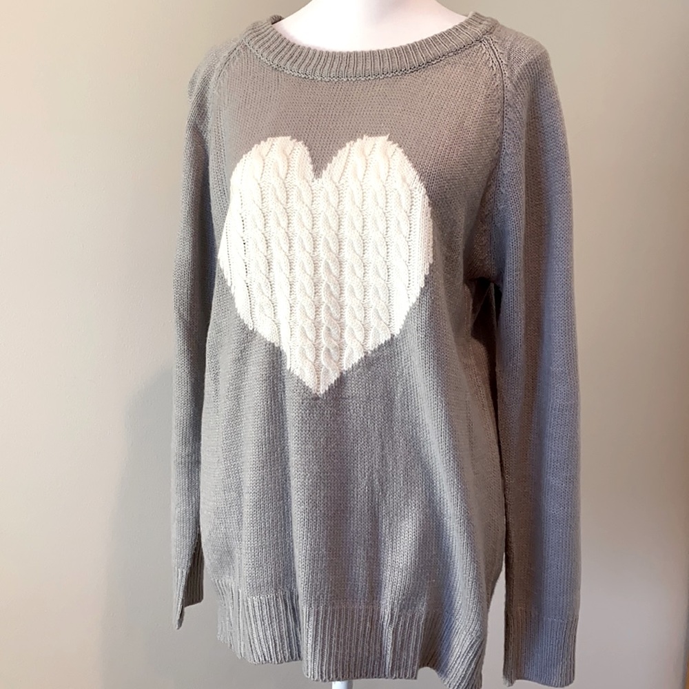 Women's gray sweater